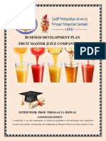 Business Development Plan - MBA Degree