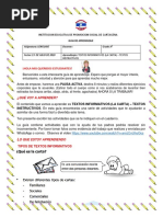 Guia de Aprendizaje Castellano 4to Texto Instructivo PDF