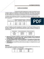 Análisis de Sensibilidad-Ejercicios