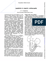 Mitral Regurgitation Congestive: Cardiomyopathy