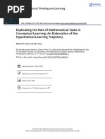 Explicating The Role of Mathematical Tasks in Conceptual Learning An Elaboration of The Hypothetical Learning Trajectory PDF