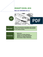 Computación II-Tema 17 - Tablas Dinamicas I