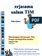 4.membangun Kerjasama Tim