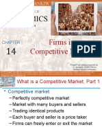 Chapter 14 Firms in Competitive Markets