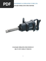 SOP of Heavy Duty Impact Wrench