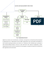 Organization and Management Structure: Sales Specialist Accountant