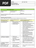 Agtech Eng Job Safety Analysis