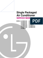 Single Packaged Air Conditioner: Service Manual