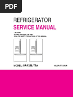 Refrigerator: Service Manual