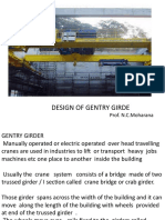 Design of Gentry Girder