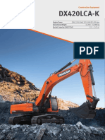 DX420LCA-K: Construction Equipment