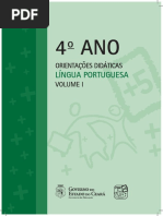 4 Ano Orientacoes Didaticas Lingua Portuguesa Vol.i PDF