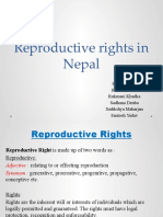 Reproductive Rights in Nepal