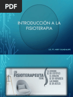 Introducción A La Fisioterapia