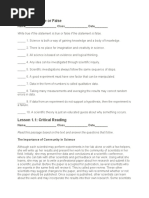 Module Earth Science