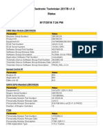 Cat Electronic Technician 2017B v1.0 Status: Parameter Value