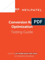 Conversion Rate Optimization Testing Guide: Ecommerce Business