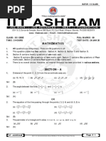 12 Cbse Mathematics Paper - Solutions - 24-01-2020