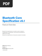 Bluetooth Core Specification v5.1: Feature Overview