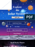 Explore The: Solar System!!