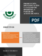 Producción, Identificación y Análisis de Biodiesel A (F)