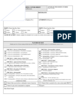 Adversary Cover Sheet