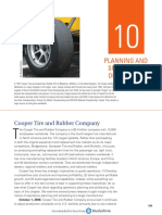 Planning and Scheduling Operations: Cooper Tire and Rubber Company