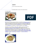 Gastronomia Del Perú Por Regiones