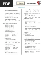 ÁLGEBRA ÉLITE Factorización