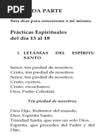 ORACIONES DEL13 AL 18 Tratado Verdadera Devoción