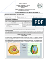 Actividad Escolar 2 Ciencia 4°prim PDF