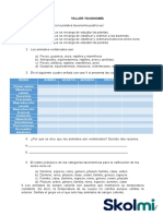 Taller Taxonomia