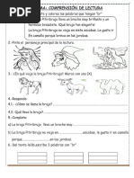 Combinaciones de Palabras Actividades