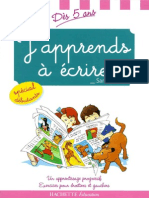 Hachette - J'Apprends A Ecrire CP