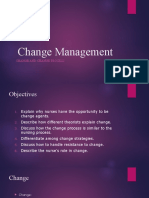 Change Management: Change and Change Process