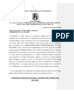 (Sobre El Uso de Los Indicios) Sentencia 1385 Del 17-3-04 de La Sala 5 de La Corte de Apelaciones de Ccas PDF