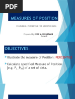 Measures of Position (Decile)