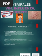 Antivirales, Vih, Herpes y Influenza