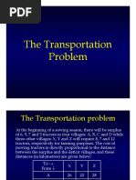 6 Transportation Problem PDF