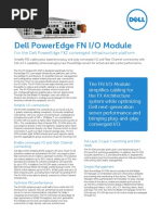 Dell Poweredge FN I/O Module: For The Dell Poweredge Fx2 Converged-Infrastructure Platform