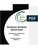 Introduction To Business Analysis