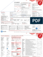 R Markdown::: Cheat Sheet