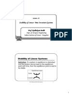 Lecture-19 - Stability of LTI Systems