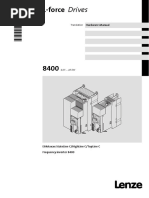 Lenze E84AVxCx - 8400 StateLine-HighLine-TopLine 0.25-45kW - v9-1 - EN