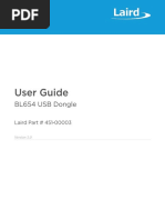 BL654 USB Dongle User Guide v1 - 0