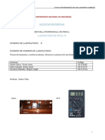 Lab 3 Informe de Fuerza Electromotriz Resistencia Interna Eficiencia y Potencia de Una Fuente de Corriente Continua