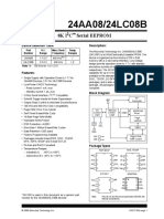 24AA08/24LC08B: 8KI C Serial EEPROM