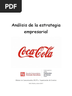 Analisis Estrategia Empresarial CocaCola PDF