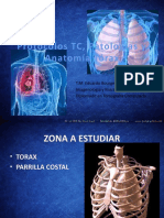 Protocolos TC, Patologías y Anatomía de Torax