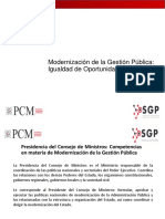 MINJUS DGDOJ XXII Heber Cusma Saldana Modernización de La Gestión Pública